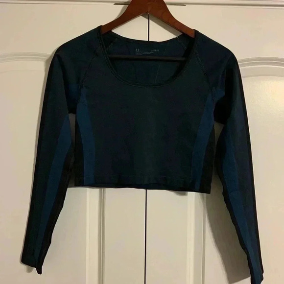 Under Armour Misty Long Sleeve Crop Top - Picture 4 of 7